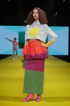Agatha Ruiz de la Prada A model walks the runway a design by Agatha Ruiz de la Prada during Mercedes-Benz Fashion Week de Madrid in IFERMA, 22 February 2025 Spain Featuring: A model walks the runway a design by Agatha Ruiz de la Prada during Mercedes-Benz Fashion Week de Madrid in IFERMA, 22 February 2025 Spain Where: Madrid, Spain When: 22 Feb 2025 Credit: Oscar Gonzalez WENN Madrid Spain Copyright: xOscarxGonzalez WENNx wenn40266563 OFA ZOJx wenn40266563
