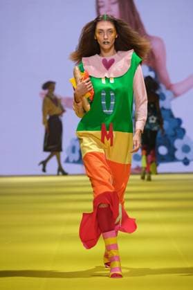 Agatha Ruiz de la Prada A model walks the runway a design by Agatha Ruiz de la Prada during Mercedes-Benz Fashion Week de Madrid in IFERMA, 22 February 2025 Spain Featuring: A model walks the runway a design by Agatha Ruiz de la Prada during Mercedes-Benz Fashion Week de Madrid in IFERMA, 22 February 2025 Spain Where: Madrid, Spain When: 22 Feb 2025 Credit: Oscar Gonzalez WENN Madrid Spain Copyright: xOscarxGonzalez WENNx wenn40266535 OFA ZOJx wenn40266535