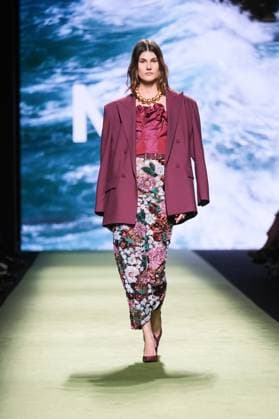 lola Casademunt Fashion Week A model walks the runway wearing a design by Lola Casademunt during Mercedes-Benz Fashion Week de Madrid in IFERMA, 22 February 2025 Spain Featuring: A model walks the runway wearing a design by Lola Casademunt during Mercedes-Benz Fashion Week de Madrid in IFERMA, 22 February 2025 Spain Where: Madrid, Spain When: 22 Feb 2025 Credit: Oscar Gonzalez WENN Madrid Spain Copyright: xOscarxGonzalez WENNx wenn40266374 OFA ZOJx wenn40266374