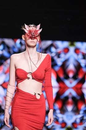 JNORIG Fashion Week de Madrid A model walks the runway wearing a design by JNORIG during Mercedes-Benz Fashion Week de Madrid in IFERMA, 22 February 2025 Spain Featuring: A model walks the runway wearing a design by JNORIG during Mercedes-Benz Fashion Week de Madrid in IFERMA, 22 February 2025 Spain Where: Madrid, Spain When: 22 Feb 2025 Credit: Oscar Gonzalez WENN Madrid Spain Copyright: xOscarxGonzalez WENNx wenn40266189 OFA ZOJx wenn40266189