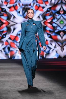 JNORIG Fashion Week de Madrid A model walks the runway wearing a design by JNORIG during Mercedes-Benz Fashion Week de Madrid in IFERMA, 22 February 2025 Spain Featuring: A model walks the runway wearing a design by JNORIG during Mercedes-Benz Fashion Week de Madrid in IFERMA, 22 February 2025 Spain Where: Madrid, Spain When: 22 Feb 2025 Credit: Oscar Gonzalez WENN Madrid Spain Copyright: xOscarxGonzalez WENNx wenn40266190 OFA ZOJx wenn40266190