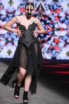 JNORIG Fashion Week de Madrid A model walks the runway wearing a design by JNORIG during Mercedes-Benz Fashion Week de Madrid in IFERMA, 22 February 2025 Spain Featuring: A model walks the runway wearing a design by JNORIG during Mercedes-Benz Fashion Week de Madrid in IFERMA, 22 February 2025 Spain Where: Madrid, Spain When: 22 Feb 2025 Credit: Oscar Gonzalez WENN Madrid Spain Copyright: xOscarxGonzalez WENNx wenn40266177 OFA ZOJx wenn40266177