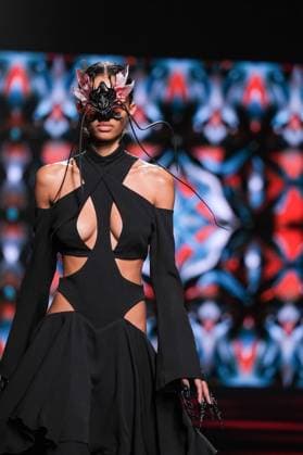 JNORIG Fashion Week de Madrid A model walks the runway wearing a design by JNORIG during Mercedes-Benz Fashion Week de Madrid in IFERMA, 22 February 2025 Spain Featuring: A model walks the runway wearing a design by JNORIG during Mercedes-Benz Fashion Week de Madrid in IFERMA, 22 February 2025 Spain Where: Madrid, Spain When: 22 Feb 2025 Credit: Oscar Gonzalez WENN Madrid Spain Copyright: xOscarxGonzalez WENNx wenn40266163 OFA ZOJx wenn40266163