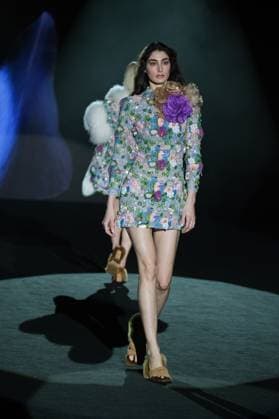 Odette Alvarez during Mercedes Benz Fashion Week de Madrid Odette Alvarez during Mercedes-Benz Fashion Week de Madrid in IFERMA, 22 February 2025 Spain Featuring: A model walks the runway wearing a design by Odette Alvarez during Mercedes-Benz Fashion Week de Madrid in IFERMA, 22 February 2025 Spain Where: Madrid, Spain When: 22 Feb 2025 Credit: Oscar Gonzalez WENN Madrid Spain Copyright: xOscarxGonzalez WENNx wenn40266075 OFA ZOJx wenn40266075