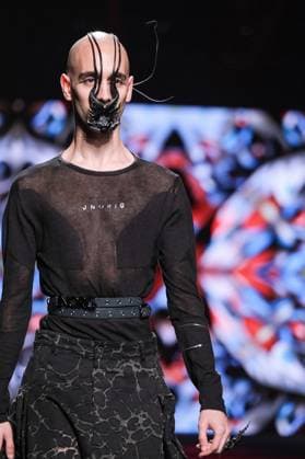 JNORIG Fashion Week de Madrid A model walks the runway wearing a design by JNORIG during Mercedes-Benz Fashion Week de Madrid in IFERMA, 22 February 2025 Spain Featuring: A model walks the runway wearing a design by JNORIG during Mercedes-Benz Fashion Week de Madrid in IFERMA, 22 February 2025 Spain Where: Madrid, Spain When: 22 Feb 2025 Credit: Oscar Gonzalez WENN Madrid Spain Copyright: xOscarxGonzalez WENNx wenn40266161 OFA ZOJx wenn40266161