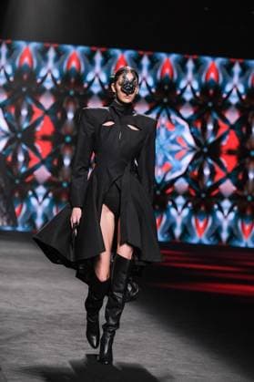JNORIG Fashion Week de Madrid A model walks the runway wearing a design by JNORIG during Mercedes-Benz Fashion Week de Madrid in IFERMA, 22 February 2025 Spain Featuring: A model walks the runway wearing a design by JNORIG during Mercedes-Benz Fashion Week de Madrid in IFERMA, 22 February 2025 Spain Where: Madrid, Spain When: 22 Feb 2025 Credit: Oscar Gonzalez WENN Madrid Spain Copyright: xOscarxGonzalez WENNx wenn40266153 OFA ZOJx wenn40266153
