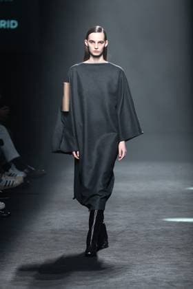 Spanish prominent designer Angel Schlesser presents his new collection at Madrid Fashion Week 2025, the most important fashion event in Spain. At IFEMA, Madrid, February 22, 2025. (2025022298)