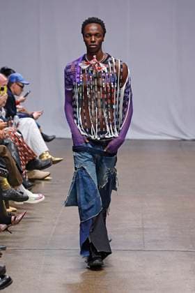 Jawara Alleyne London Ready to wear fall winter 2025:26 LONDON February 2025 Jawara Alleyne London Ready to wear fall winter 2025:26 LONDON February 2025, Credit:Zeppelin Avalon  Copyright: xZeppelinx xAvalonx 0967967350
