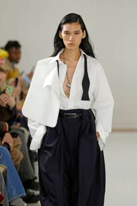 Toga London Ready to wear fall winter 2025:26 LONDON February 2025 Toga London Ready to wear fall winter 2025:26 LONDON February 2025, Credit:Zeppelin Avalon  Copyright: xZeppelinx xAvalonx 0968119377
