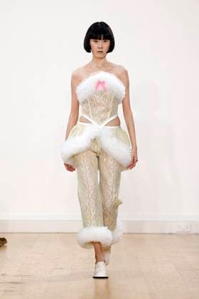 Keburia London Ready to wear fall winter 2025:26 LONDON February 2025 Keburia London Ready to wear fall winter 2025:26 LONDON February 2025, Credit:Zeppelin Avalon  Copyright: xZeppelinx xAvalonx 0968154151
