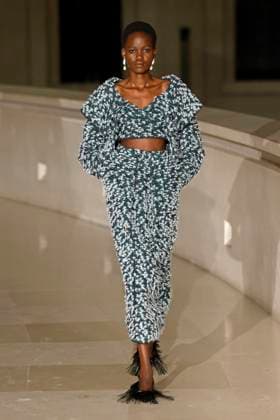 Erdem London Ready to wear fall winter 2025:26; LONDON February 2025 Erdem London Ready to wear fall winter 2025:26; LONDON February 2025, Credit:Zeppelin Avalon  Copyright: xZeppelinx xAvalonx 0968248149