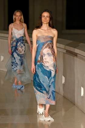 Erdem London Ready to wear fall winter 2025:26; LONDON February 2025 Erdem London Ready to wear fall winter 2025:26; LONDON February 2025, Credit:Zeppelin Avalon  Copyright: xZeppelinx xAvalonx 0968248309