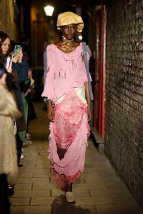 Paolo Carzana London Ready to wear fall winter 2025:26; LONDON February 2025 Paolo Carzana London Ready to wear fall winter 2025:26; LONDON February 2025, Credit:Zeppelin Avalon  Copyright: xZeppelinx xAvalonx 0968251413