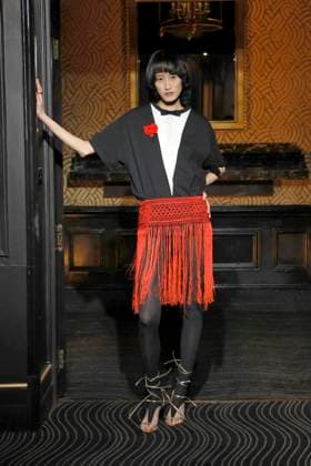 Conner Ives London Ready to wear fall winter 2025:26; LONDON February 2025 Conner Ives London Ready to wear fall winter 2025:26; LONDON February 2025, Credit:Zeppelin Avalon  Copyright: xZeppelinx xAvalonx 0968244851