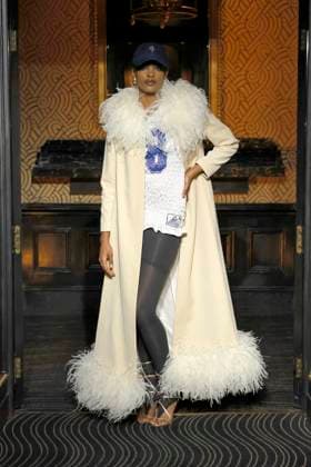 Conner Ives London Ready to wear fall winter 2025:26; LONDON February 2025 Conner Ives London Ready to wear fall winter 2025:26; LONDON February 2025, Credit:Zeppelin Avalon  Copyright: xZeppelinx xAvalonx 0968244953