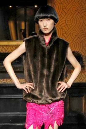 Conner Ives London Ready to wear fall winter 2025:26; LONDON February 2025 Conner Ives London Ready to wear fall winter 2025:26; LONDON February 2025, Credit:Zeppelin Avalon  Copyright: xZeppelinx xAvalonx 0968259153