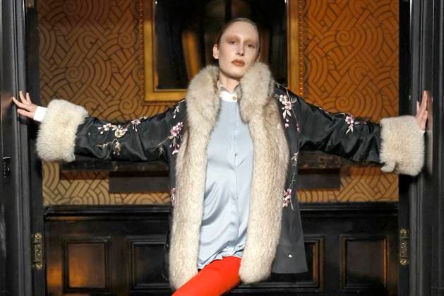Conner Ives London Ready to wear fall winter 2025:26; LONDON February 2025 Conner Ives London Ready to wear fall winter 2025:26; LONDON February 2025, Credit:Zeppelin Avalon  Copyright: xZeppelinx xAvalonx 0968257919