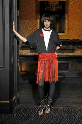 Conner Ives London Ready to wear fall winter 2025:26; LONDON February 2025 Conner Ives London Ready to wear fall winter 2025:26; LONDON February 2025, Credit:Zeppelin Avalon  Copyright: xZeppelinx xAvalonx 0968258387