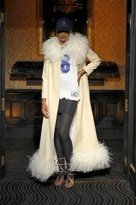 Conner Ives London Ready to wear fall winter 2025:26; LONDON February 2025 Conner Ives London Ready to wear fall winter 2025:26; LONDON February 2025, Credit:Zeppelin Avalon  Copyright: xZeppelinx xAvalonx 0968260245