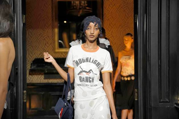 Conner Ives London Ready to wear fall winter 2025:26; LONDON February 2025 Conner Ives London Ready to wear fall winter 2025:26; LONDON February 2025, Credit:Zeppelin Avalon  Copyright: xZeppelinx xAvalonx 0968260877