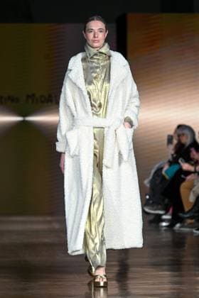 Milan, Milan Women s Fashion Week: Fall Winter 2025 - Women s Fashion, Fall Winter 2025.- Martino Midali fashion show - catwalk in the photo: Model  Copyright: xSimonaxChiocciax xipa-agency.netx xSimonaxChiocciax IPA_Agency_IPA54517813