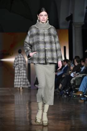 Milan, Milan Women s Fashion Week: Fall Winter 2025 - Women s Fashion, Fall Winter 2025.- Martino Midali fashion show - catwalk in the photo: Model  Copyright: xSimonaxChiocciax xipa-agency.netx xSimonaxChiocciax IPA_Agency_IPA54517857