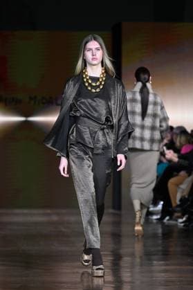 Milan, Milan Women s Fashion Week: Fall Winter 2025 - Women s Fashion, Fall Winter 2025.- Martino Midali fashion show - catwalk in the photo: Model  Copyright: xSimonaxChiocciax xipa-agency.netx xSimonaxChiocciax IPA_Agency_IPA54517861