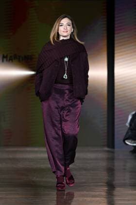 Milan, Milan Women s Fashion Week: Fall Winter 2025 - Women s Fashion, Fall Winter 2025.- Martino Midali fashion show - catwalk in the photo: Model  Copyright: xSimonaxChiocciax xipa-agency.netx xSimonaxChiocciax IPA_Agency_IPA54517870