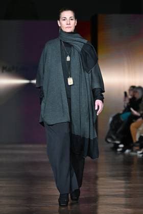 Milan, Milan Women s Fashion Week: Fall Winter 2025 - Women s Fashion, Fall Winter 2025.- Martino Midali fashion show - catwalk in the photo: Model  Copyright: xSimonaxChiocciax xipa-agency.netx xSimonaxChiocciax IPA_Agency_IPA54517898