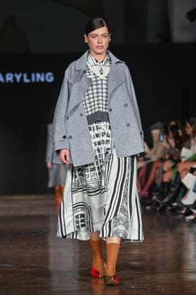 Milan, Milan Women s Fashion Week: Fall Winter 2025 - Women s Fashion, Fall Winter 2025.- Maryling fashion show - catwalk in the photo: Model  Copyright: xSimonaxChiocciax xipa-agency.netx xSimonaxChiocciax IPA_Agency_IPA54519476