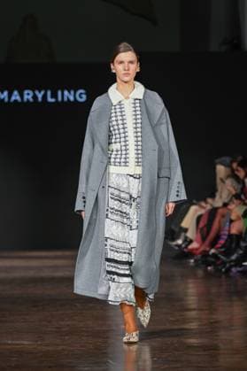 Milan, Milan Women s Fashion Week: Fall Winter 2025 - Women s Fashion, Fall Winter 2025.- Maryling fashion show - catwalk in the photo: Model  Copyright: xSimonaxChiocciax xipa-agency.netx xSimonaxChiocciax IPA_Agency_IPA54519486