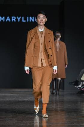 Milan, Milan Women s Fashion Week: Fall Winter 2025 - Women s Fashion, Fall Winter 2025.- Maryling fashion show - catwalk in the photo: Model  Copyright: xSimonaxChiocciax xipa-agency.netx xSimonaxChiocciax IPA_Agency_IPA54519534