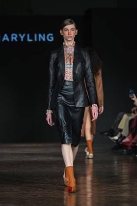 Milan, Milan Women s Fashion Week: Fall Winter 2025 - Women s Fashion, Fall Winter 2025.- Maryling fashion show - catwalk in the photo: Model  Copyright: xSimonaxChiocciax xipa-agency.netx xSimonaxChiocciax IPA_Agency_IPA54519546