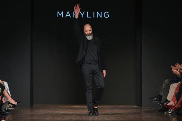 Entertainment Bilder des Tages Milan, Milan Women s Fashion Week: Fall Winter 2025 - Women s Fashion, Fall Winter 2025.- Maryling fashion show - catwalk in the photo: Avsh Alom Gur  Copyright: xSimonaxChiocciax xipa-agency.netx xSimonaxChiocciax IPA_Agency_IPA54519580