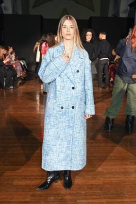 Milan, Milan Women s Fashion Week: Fall Winter 2025 - Women s Fashion, Fall Winter 2025.- Maryling fashion show - guests in the photo: Jiulia Fondati  Copyright: xSimonaxChiocciax xipa-agency.netx xSimonaxChiocciax IPA_Agency_IPA54521723