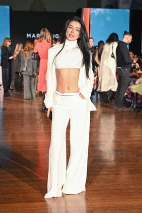 Milan, Milan Women s Fashion Week: Fall Winter 2025 - Women s Fashion, Fall Winter 2025.- Maryling fashion show - guests in the photo: Marika Abbonato  Copyright: xSimonaxChiocciax xipa-agency.netx xSimonaxChiocciax IPA_Agency_IPA54521728