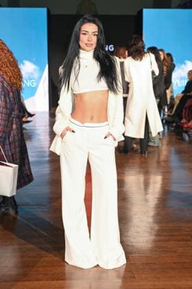 Milan, Milan Women s Fashion Week: Fall Winter 2025 - Women s Fashion, Fall Winter 2025.- Maryling fashion show - guests in the photo: Marika Abbonato  Copyright: xSimonaxChiocciax xipa-agency.netx xSimonaxChiocciax IPA_Agency_IPA54521733