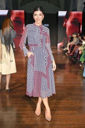 Milan, Milan Women s Fashion Week: Fall Winter 2025 - Women s Fashion, Fall Winter 2025.- Maryling fashion show - guests in the photo: Giulia Piscina  Copyright: xSimonaxChiocciax xipa-agency.netx xSimonaxChiocciax IPA_Agency_IPA54521746