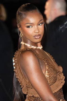 LFW AW25 Burberry Show Arrivals - TATE Britain, London, UK Leomie Anderson attends Burberry s AW25 Runway Show at TATE Britain in London, England, UK on Monday 24 February 2025 during London Fashion Week February 2025. Justin Ng , Credit:Justin Ng Avalon UK, England, London, TATE Britain  Copyright: xJustinxNgx xAvalonx 0968545138