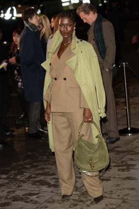 LFW AW25 Burberry Show Arrivals - TATE Britain, London, UK Jodie Turner-Smith attends Burberry s AW25 Runway Show at TATE Britain in London, England, UK on Monday 24 February 2025 during London Fashion Week February 2025. Justin Ng , Credit:Justin Ng Avalon UK, England, London, TATE Britain  Copyright: xJustinxNgx xAvalonx 0968546048