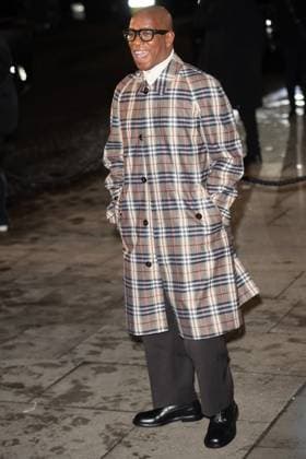 LFW AW25 Burberry Show Arrivals - TATE Britain, London, UK Ian Wright attends Burberry s AW25 Runway Show at TATE Britain in London, England, UK on Monday 24 February 2025 during London Fashion Week February 2025. Justin Ng , Credit:Justin Ng Avalon UK, England, London, TATE Britain  Copyright: xJustinxNgx xAvalonx 0968546120