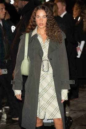 LFW AW25 Burberry Show Arrivals - TATE Britain, London, UK Sarah Lysander attends Burberry s AW25 Runway Show at TATE Britain in London, England, UK on Monday 24 February 2025 during London Fashion Week February 2025. Justin Ng , Credit:Justin Ng Avalon UK, England, London, TATE Britain  Copyright: xJustinxNgx xAvalonx 0968694936