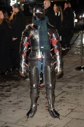 LFW AW25 Burberry Show Arrivals - TATE Britain, London, UK The Knight attends Burberry s AW25 Runway Show at TATE Britain in London, England, UK on Monday 24 February 2025 during London Fashion Week February 2025. Justin Ng , Credit:Justin Ng Avalon UK, England, London, TATE Britain  Copyright: xJustinxNgx xAvalonx 0968695155