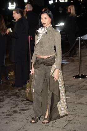LFW AW25 Burberry Show Arrivals - TATE Britain, London, UK Olivia Pezzente attends Burberry s AW25 Runway Show at TATE Britain in London, England, UK on Monday 24 February 2025 during London Fashion Week February 2025. Justin Ng , Credit:Justin Ng Avalon UK, England, London, TATE Britain  Copyright: xJustinxNgx xAvalonx 0968695301