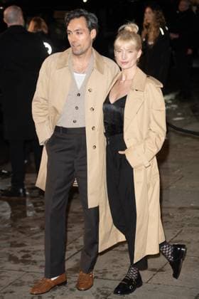 LFW AW25 Burberry Show Arrivals - TATE Britain, London, UK Alex Hassell and Emma King attends Burberry s AW25 Runway Show at TATE Britain in London, England, UK on Monday 24 February 2025 during London Fashion Week February 2025. Justin Ng , Credit:Justin Ng Avalon UK, England, London, TATE Britain  Copyright: xJustinxNgx xAvalonx 0968695690