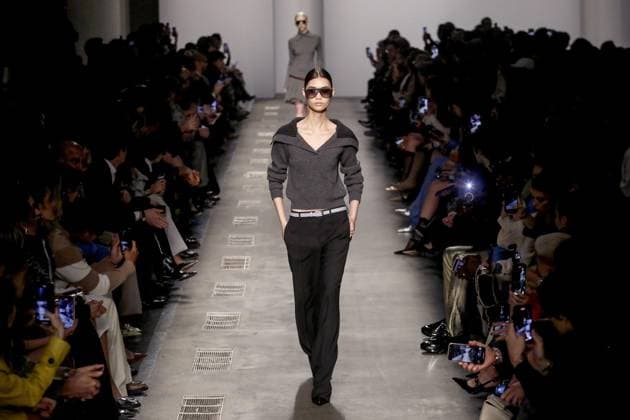 February 25, 2025, Milan, Italy: A proposal by Iceberg presented at Milan s Fashion Week, Milan, Italy, 25 February 2025. The event will run until 03 March. ANSA Milan Italy  - ZUMAa110 20250225_zaf_a110_039 Copyright: xMouradxBaltixTouatix
