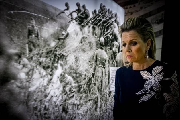 Entertainment Themen der Woche KW09 Entertainment Bilder des Tages New York, The Netherlands, 2025-02-25 17:34:05 NEW YORK, 25-02-2025, Center for Jewish HistoryQueen Maxima visits Anne Frank - The Exhibition at the Center for Jewish History in Manhattan, New York City. The exhibition highlights the life of Anne Frank (1929-1945) in the context of the Second World War and the persecution of the Jews. The focus is on the full-size replica of the Secret Annex, the hiding place of Anne Frank, her parents and sister, together with four other Jewish people in hiding.PHOTO: NLBeeld POOL Patrick van Katwijk Credit: NL Beeld Patrick van Emst  Copyright: xx x