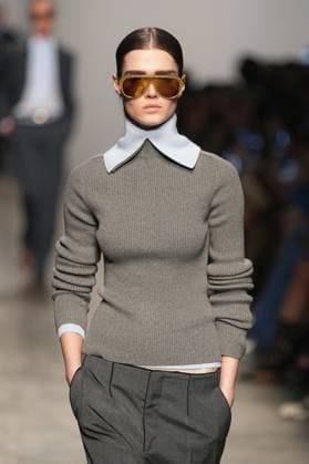 Milan, Milan Women s Fashion Week: Fall Winter 2025 26 - Women s Fashion, Fall Winter 2025 26 - Iceberg fashion show - catwalk in the photo: Model  Copyright: xRiccardoxGIordanox xipa-agency.netx xRiccardoxGIordanox IPA_Agency_IPA54562156