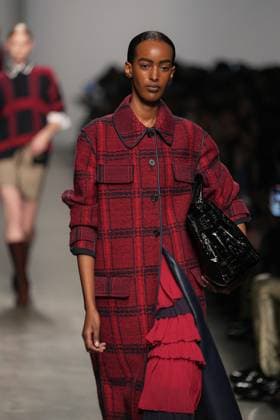 Milan, Milan Women s Fashion Week: Fall Winter 2025 26 - Women s Fashion, Fall Winter 2025 26 - Iceberg fashion show - catwalk in the photo: Model  Copyright: xRiccardoxGIordanox xipa-agency.netx xRiccardoxGIordanox IPA_Agency_IPA54562214