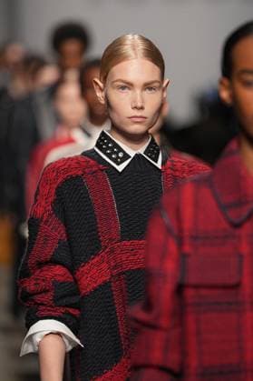 Milan, Milan Women s Fashion Week: Fall Winter 2025 26 - ICEBERG Fashion Show - Catwalk Milan, Milan Women s Fashion Week: Fall Winter 2025 26 - Women s Fashion, Fall Winter 2025 26 - Iceberg fashion show - catwalk in the photo: Model MILAN Italy  Copyright: xIPA ABACAx